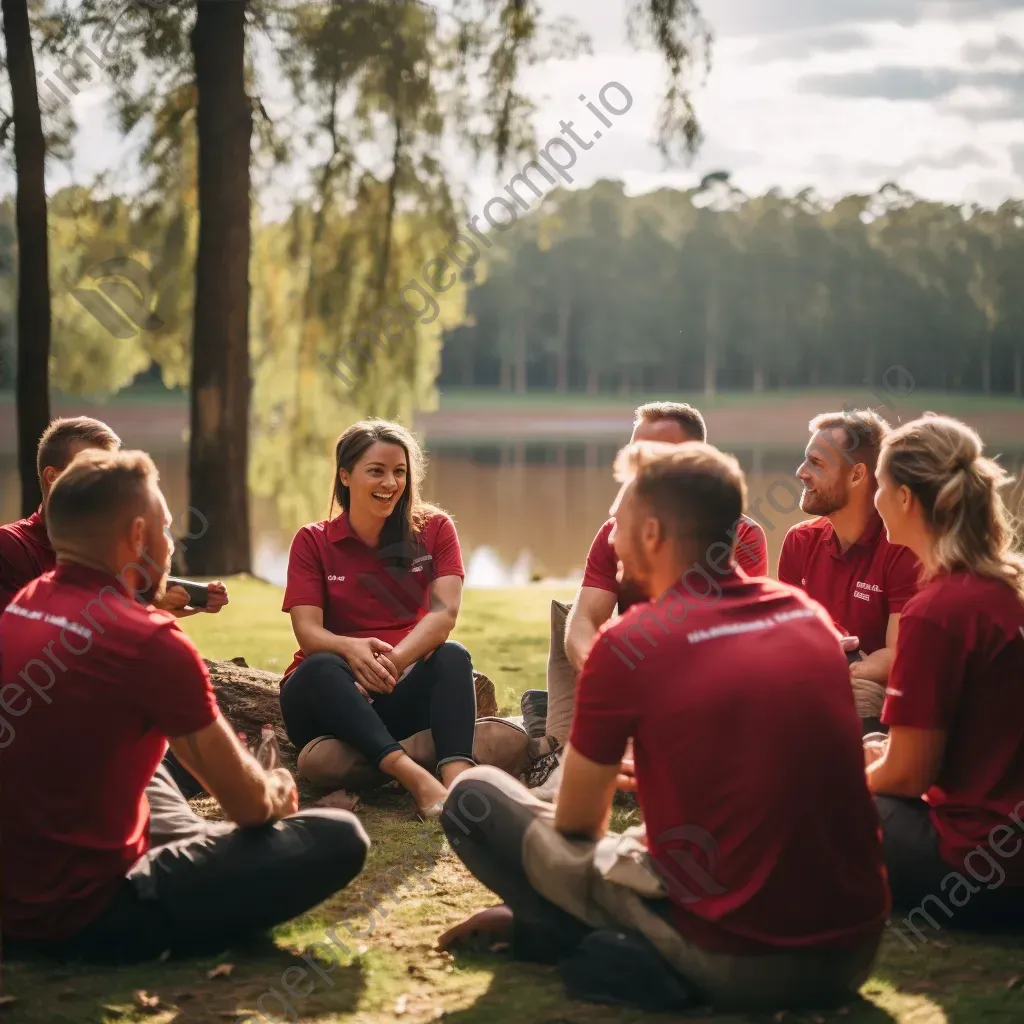 Team retreat in scenic natural setting - Image 4