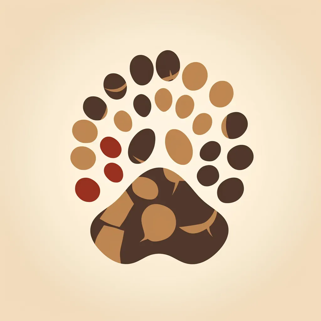 Pet paw icon logo design for veterinary clinic - Image 3