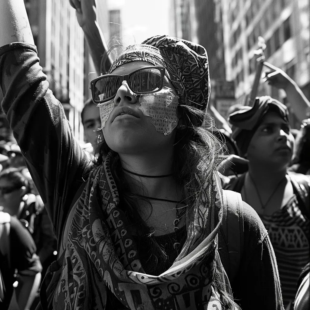 Public square demonstration - Image 1