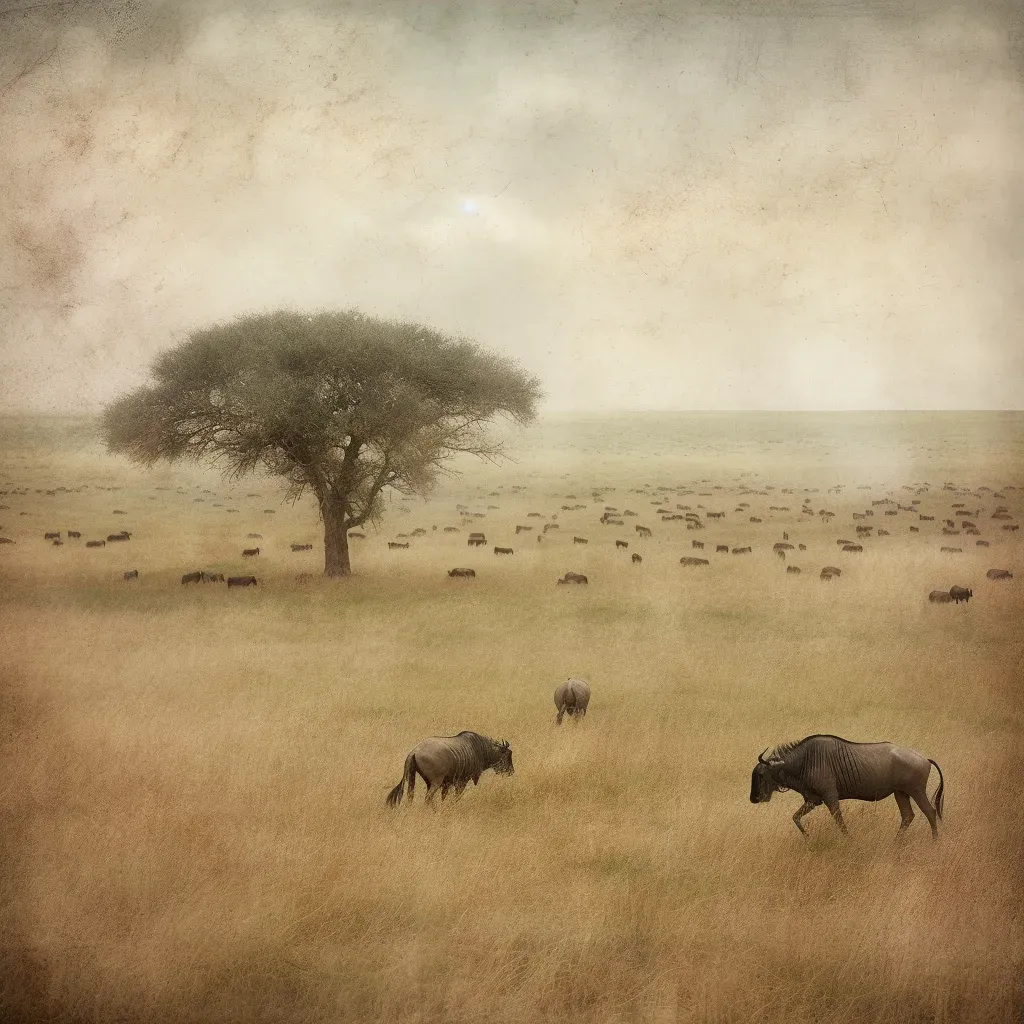 An Epic Migration in the Vast African Plains