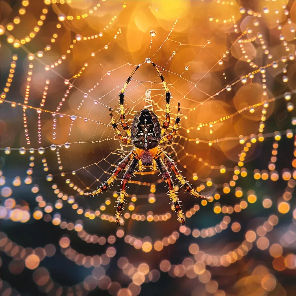 dewy spider web - Image 4