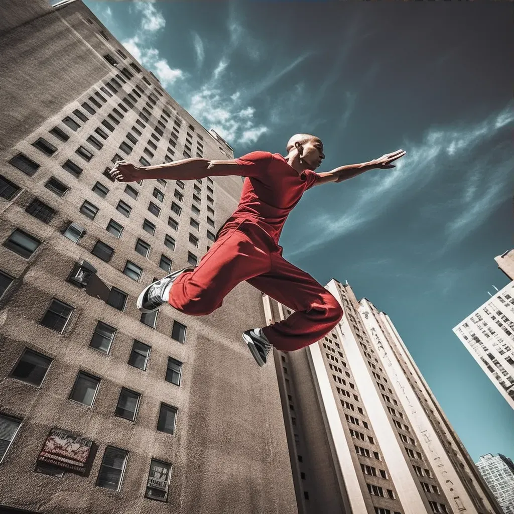 City parkour athletes - Image 3