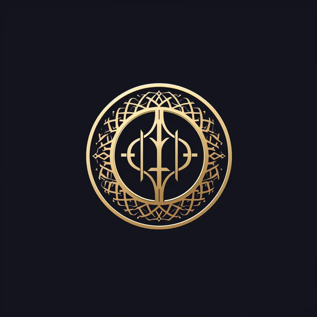 Elegant and luxurious logo for a private equity firm with a key icon in gold and black - Image 1