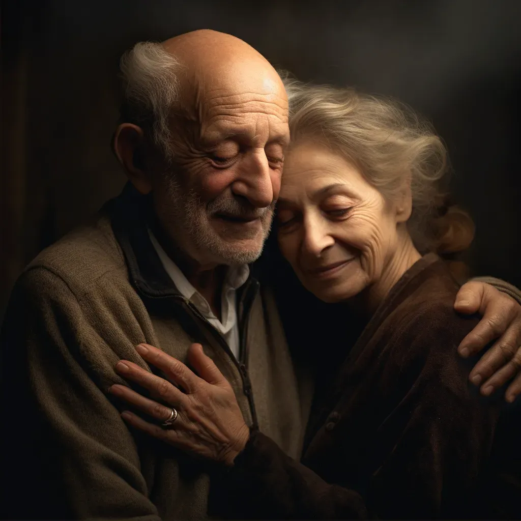 Senior couple portrait - Image 2