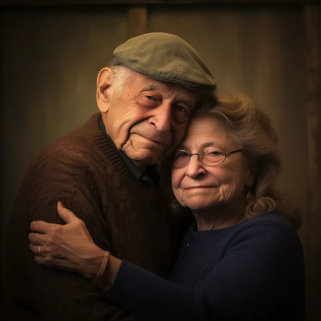 Senior couple portrait - Image 3