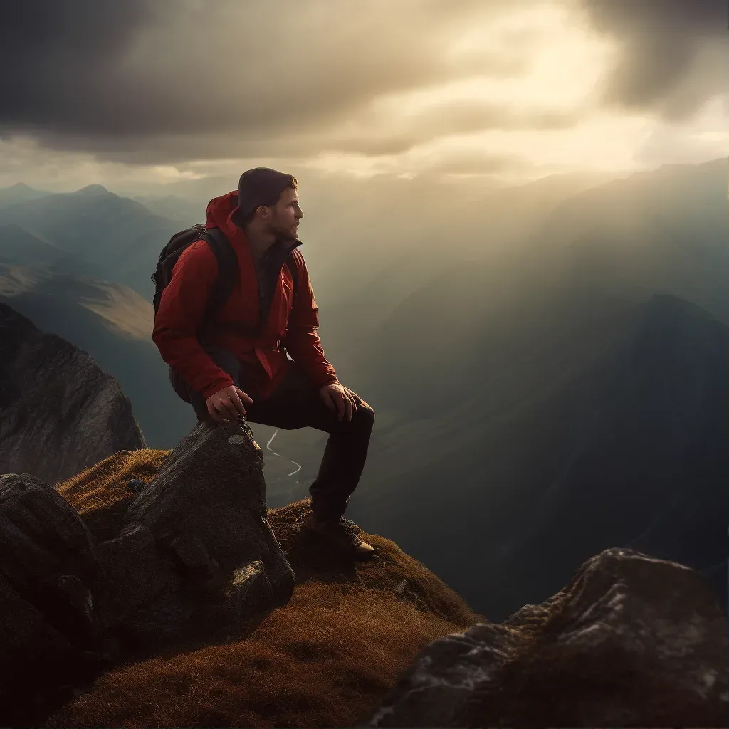 Mountain hiker portrait - Image 1