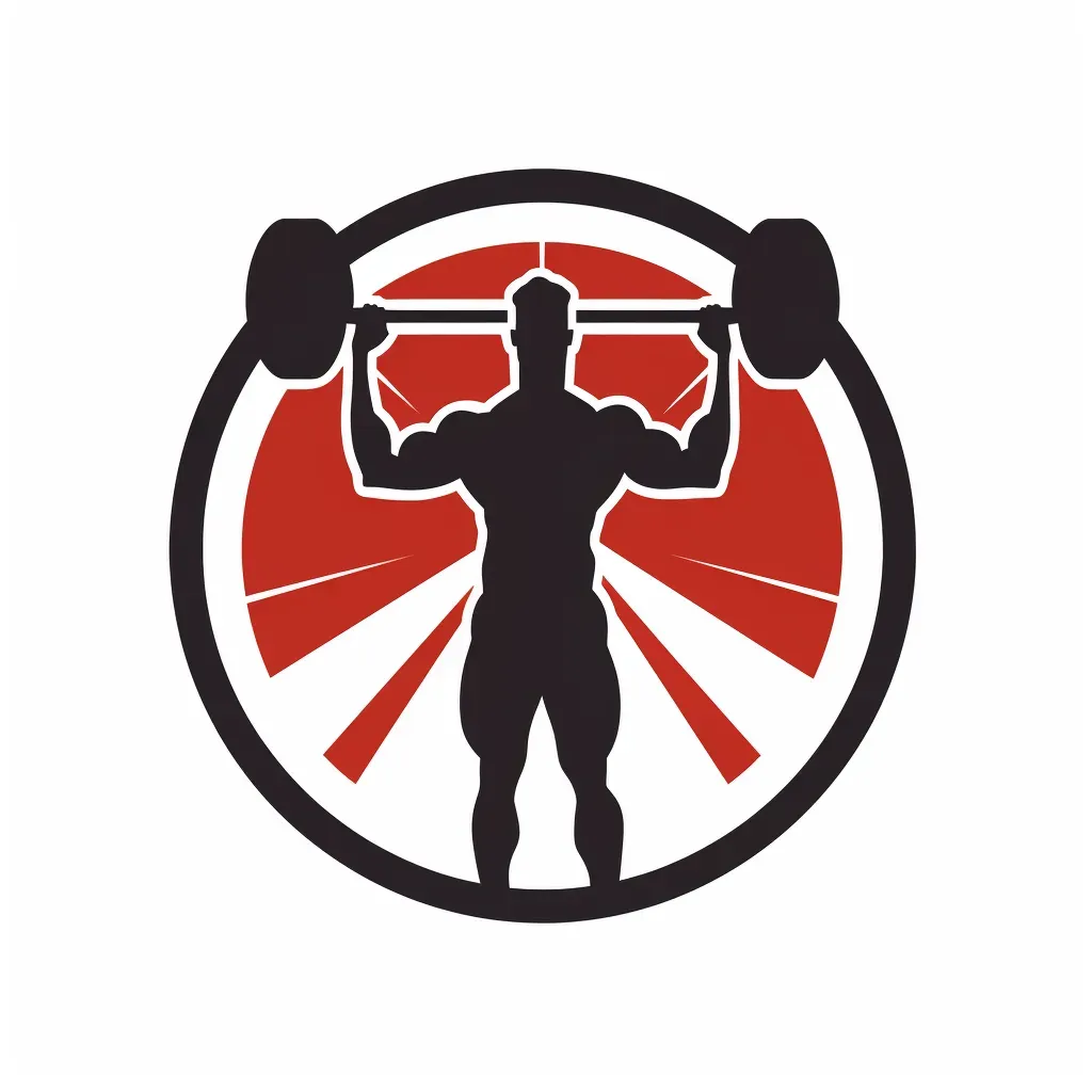 Flexing arm and barbell logo for fitness brand - Image 3