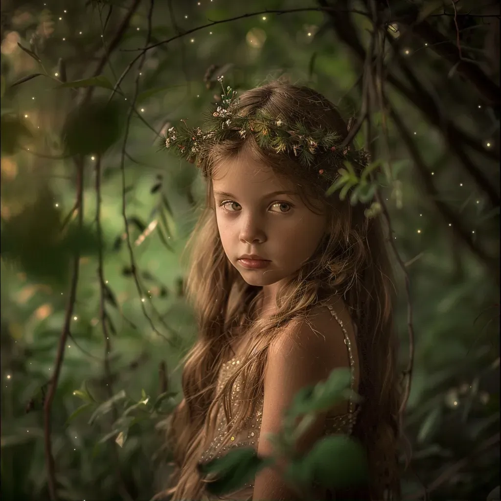 Woodland fairy portrait - Image 2