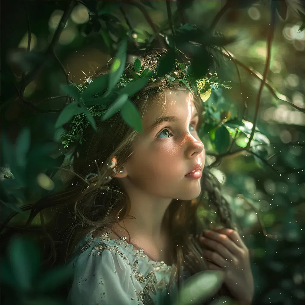 Woodland fairy portrait - Image 4