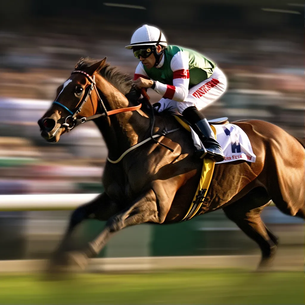 horse racing action - Image 1