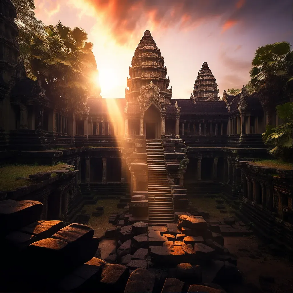 Angkor Wat Sunrise Temple