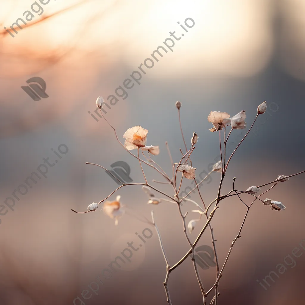 Light gray and beige gradient with gentle circular bokeh - Image 1