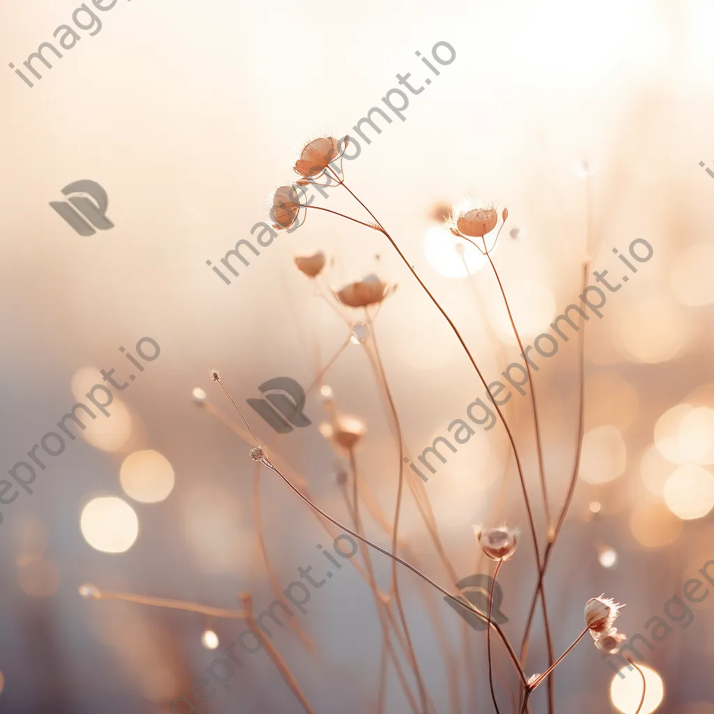 Light gray and beige gradient with gentle circular bokeh - Image 3