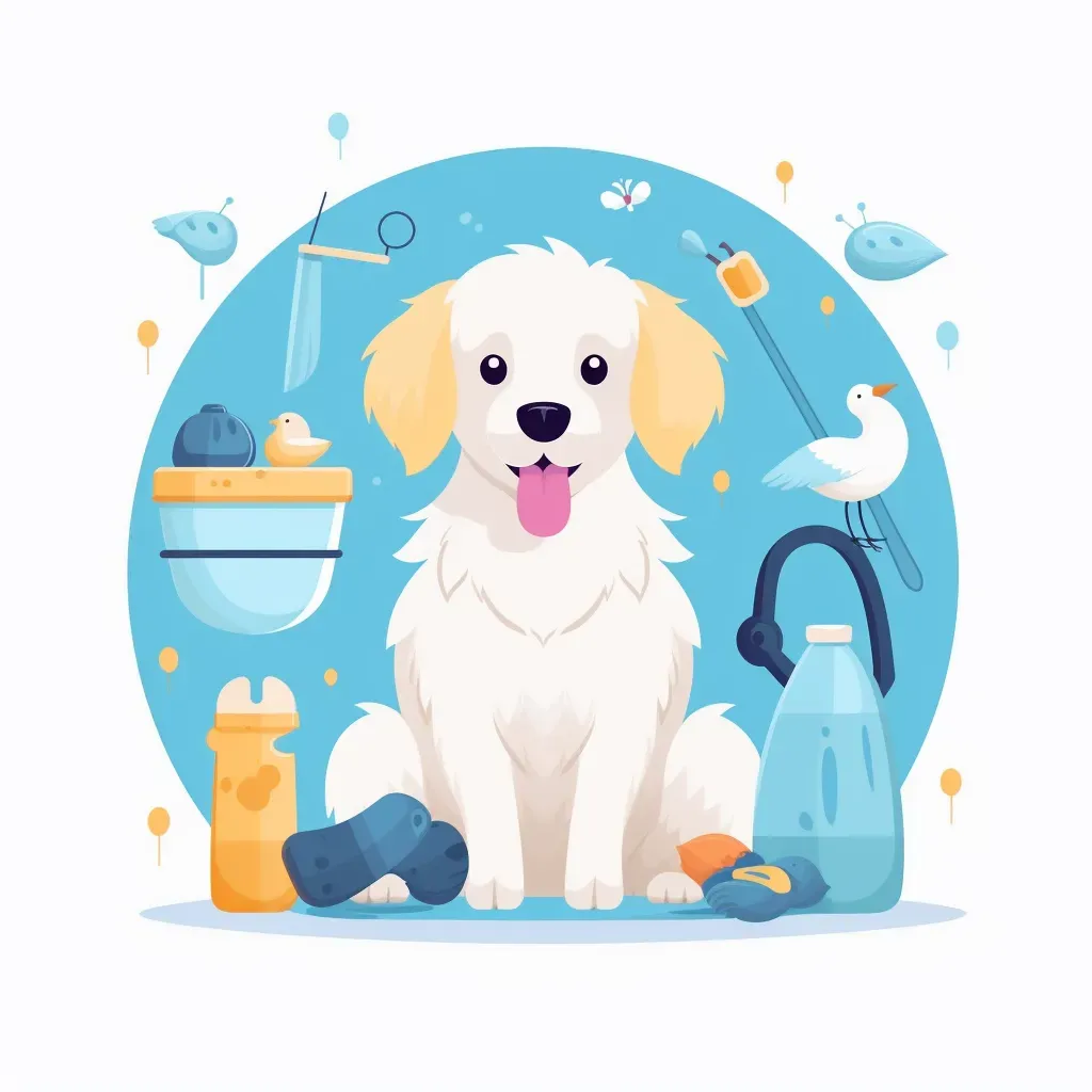 Adorable Pet Grooming Salon Logo