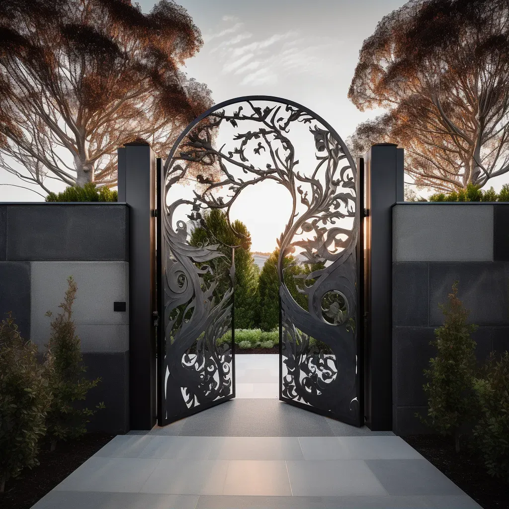 Extraordinary entrance gates - Image 1