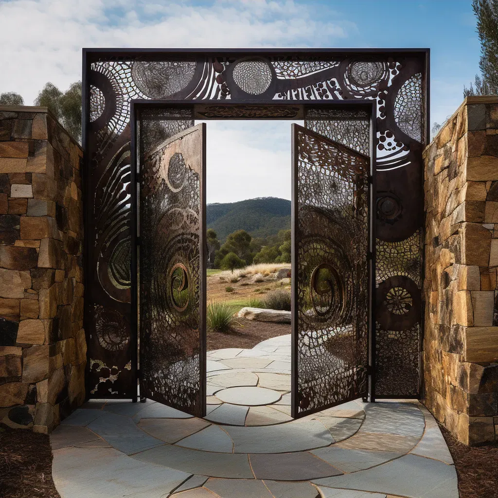 Extraordinary entrance gates - Image 3