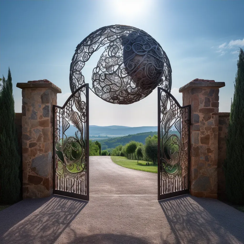 Extraordinary entrance gates - Image 4