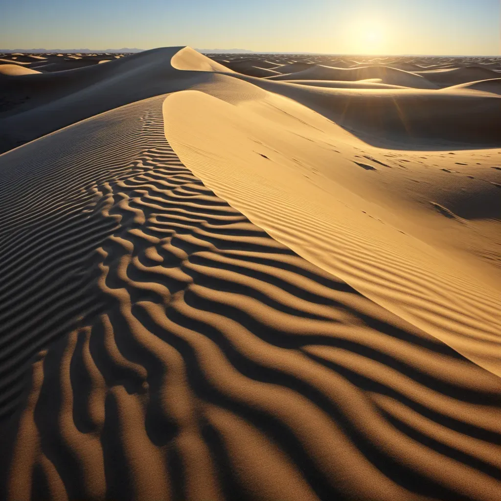 ripples in sand dunes - Image 1