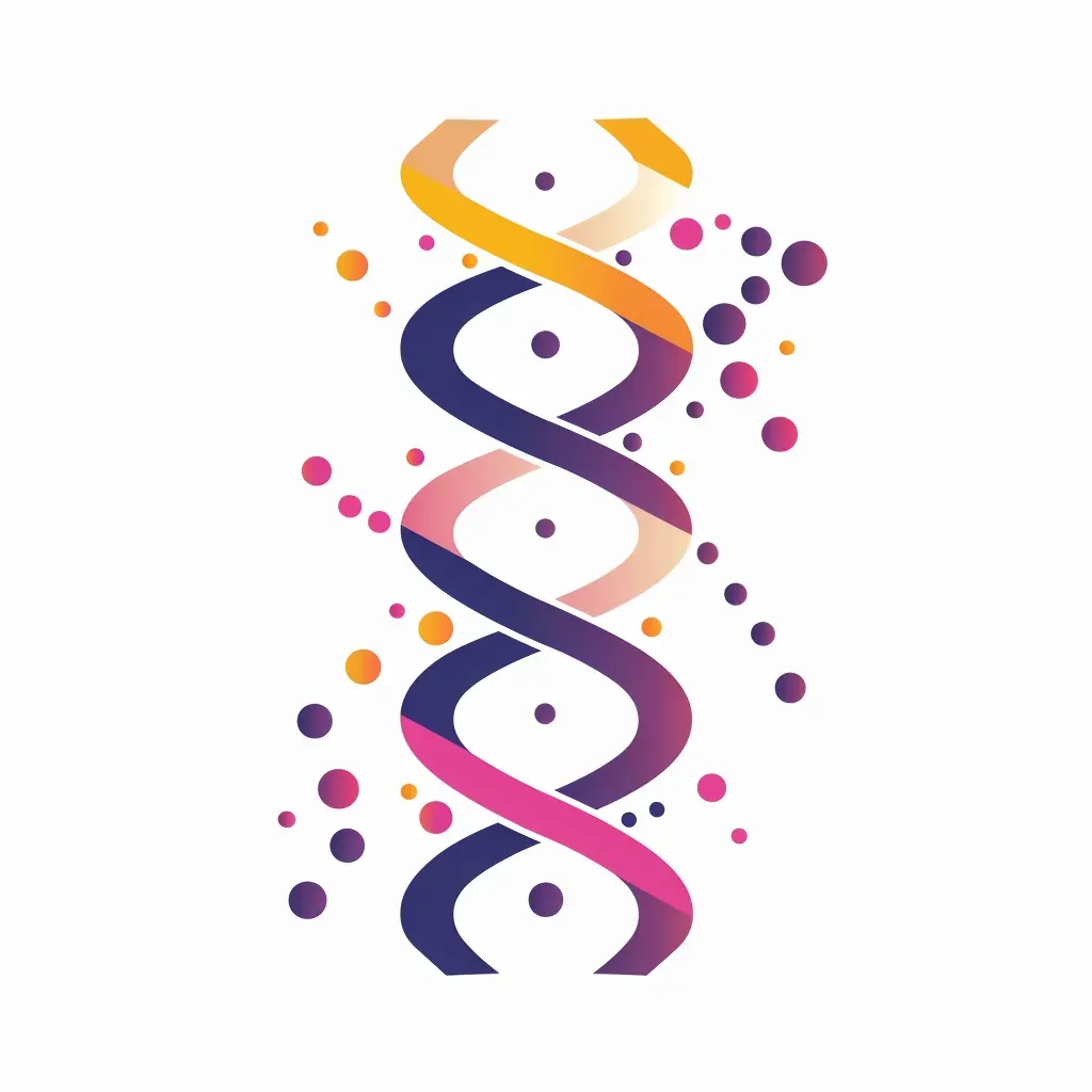 Abstract symbol logo for a biotech startup - Image 2