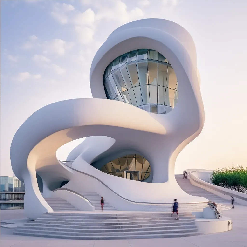 Spiraling museum architecture - Image 4