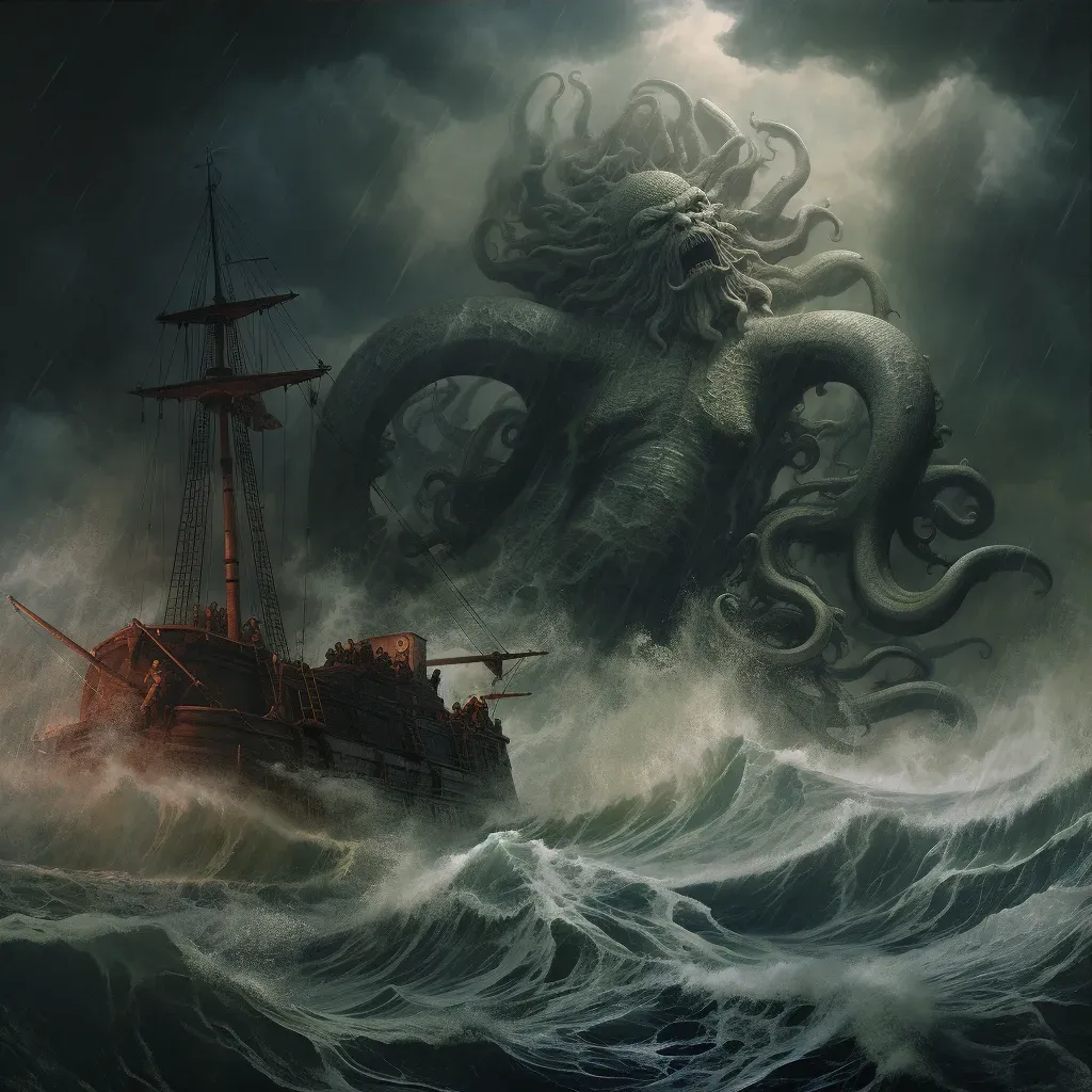 Sailor confronts massive sea creature in storm - Image 3