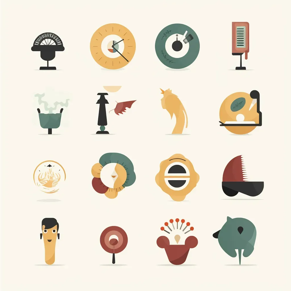 Funny quirky icons logo - Image 2