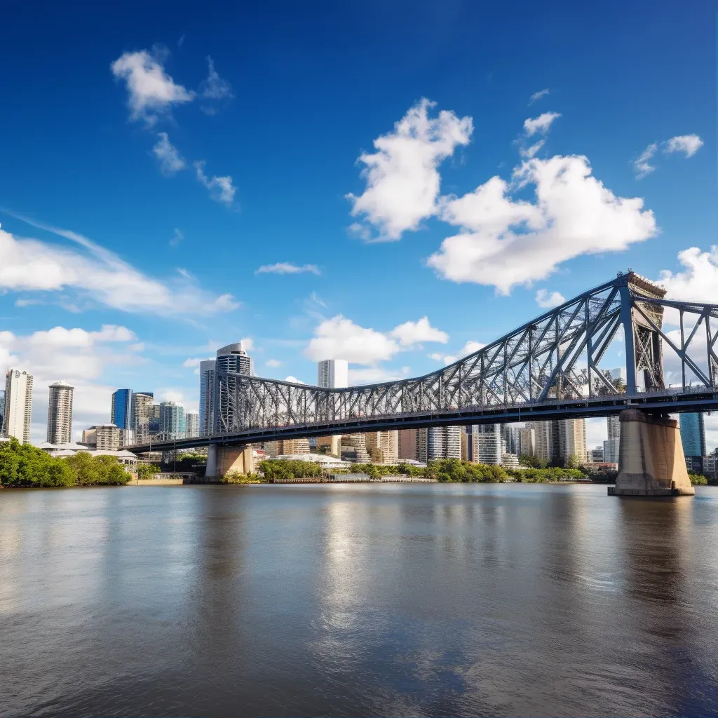 Brisbane skyline river - Image 1