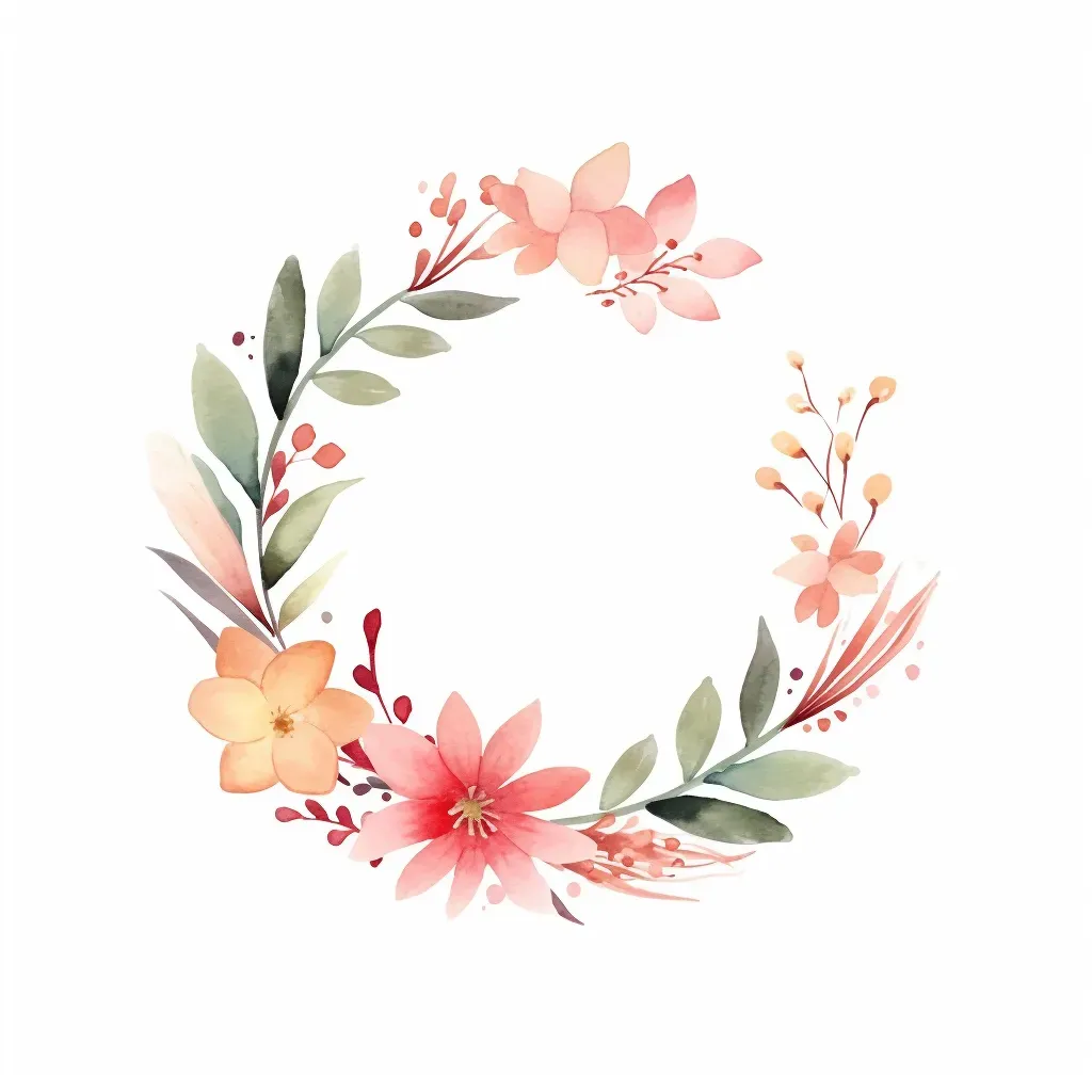 Floral Wreath Logo