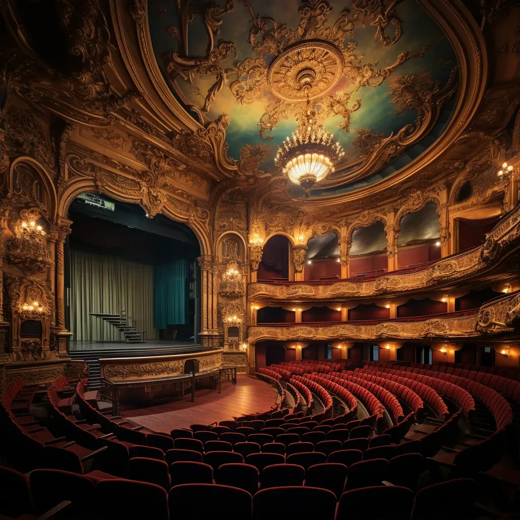 Historic theatre interiors - Image 1