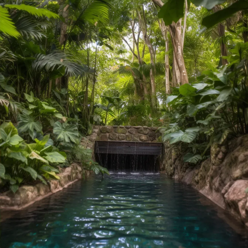 Pool plunge waterfall - Image 2