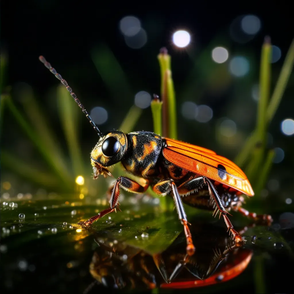 glowing firefly night - Image 2