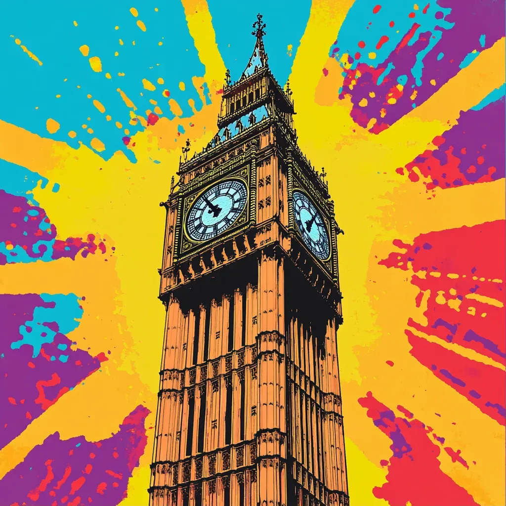 Pop Art Big Ben