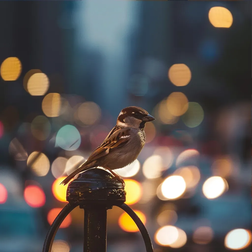 sparrow in the city - Image 3