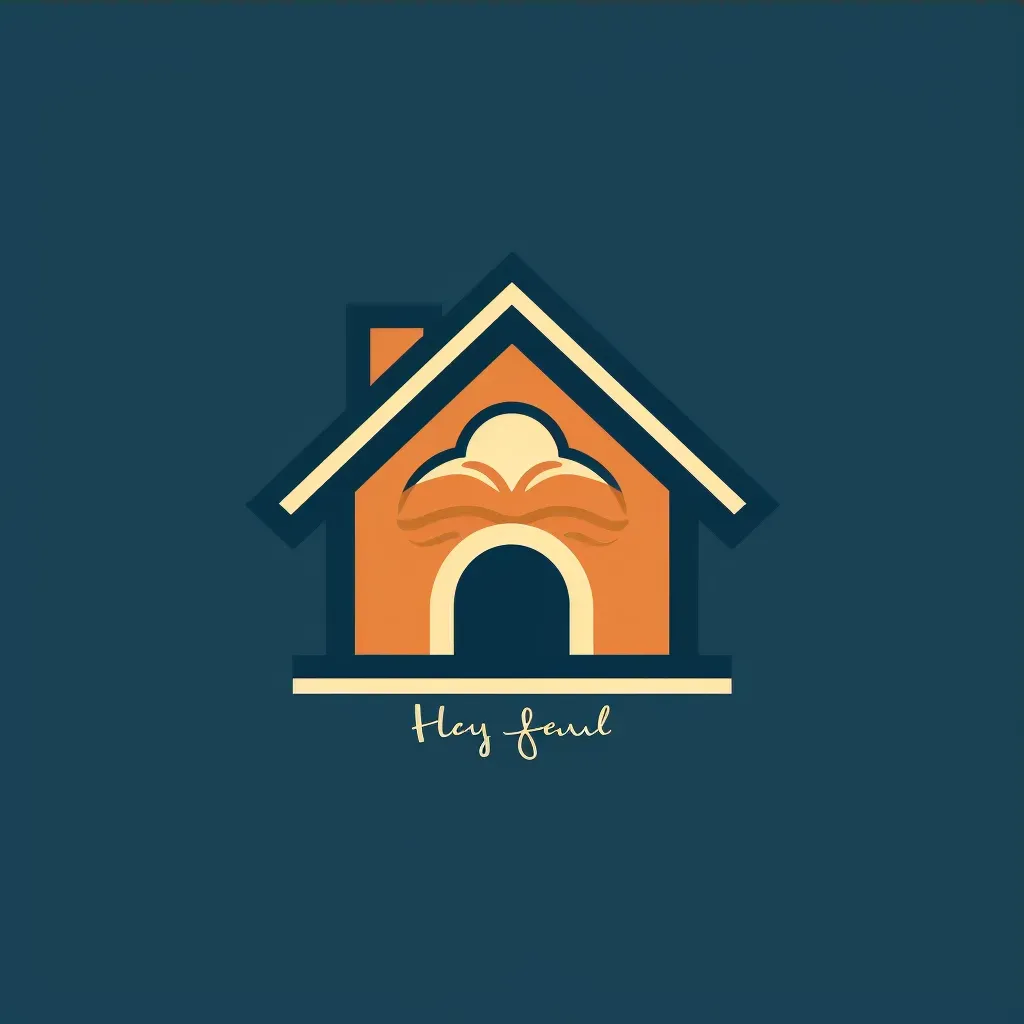 Stylized roof logo for homeless non-profit - Image 3