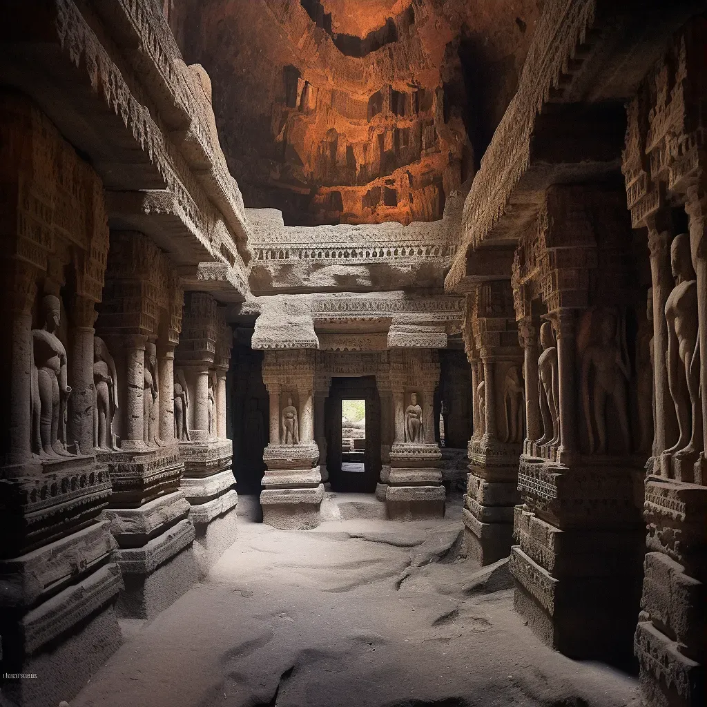 Buddhist rock-cut cave temples - Image 3