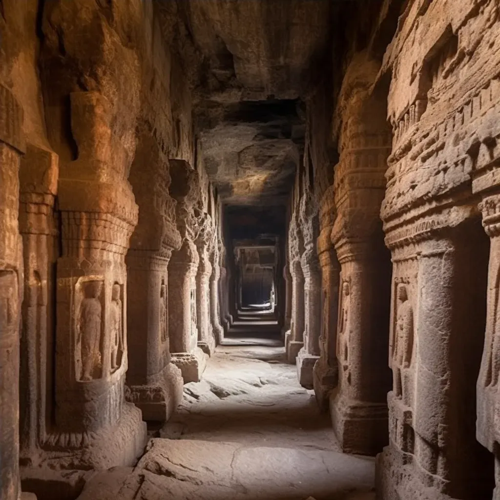 Buddhist rock-cut cave temples - Image 4