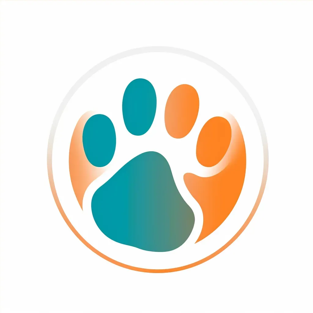 Stylized paw print logo for animal non-profit - Image 4