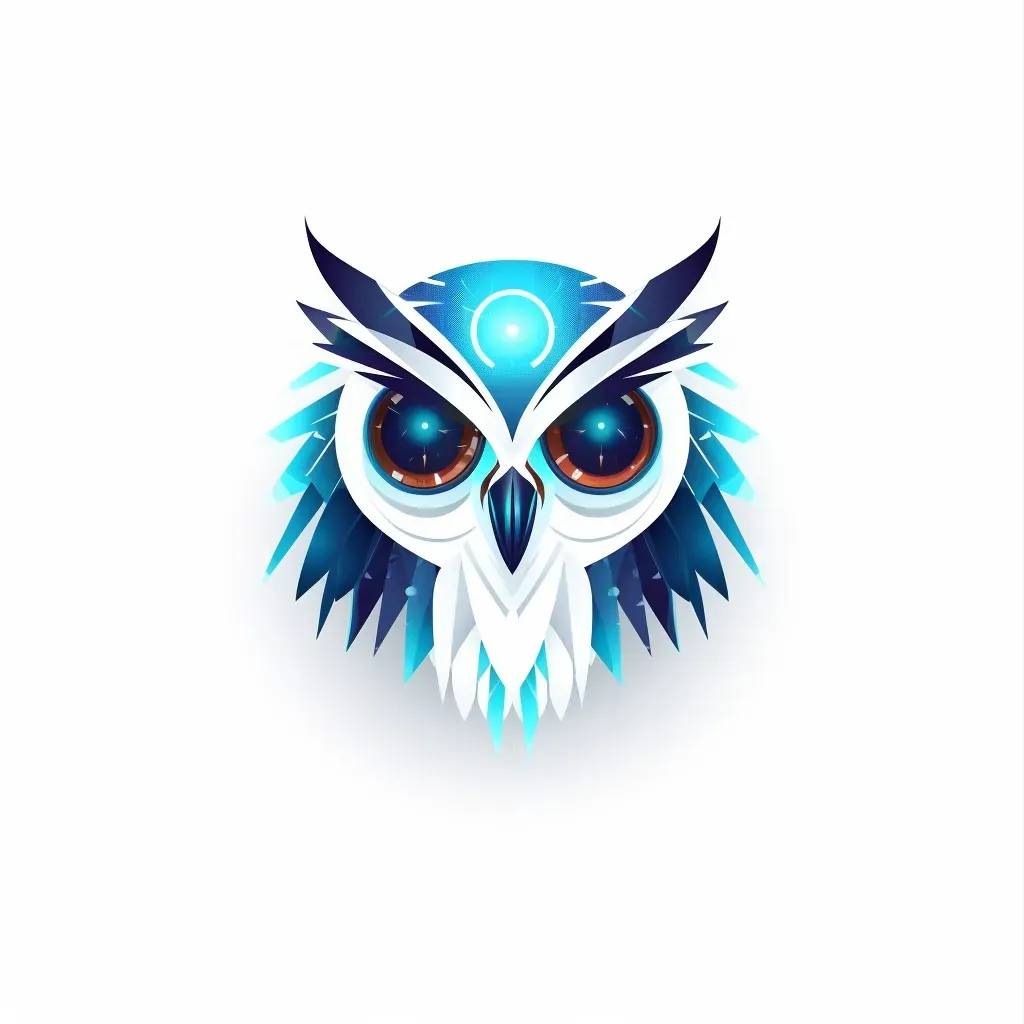 Futuristic Owl Tech Logo - Image 1