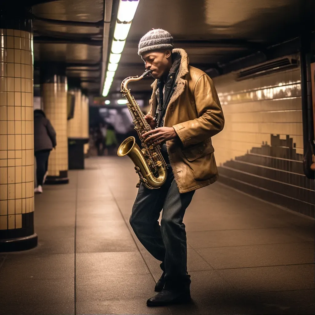 Subway saxophone serenade - Image 1