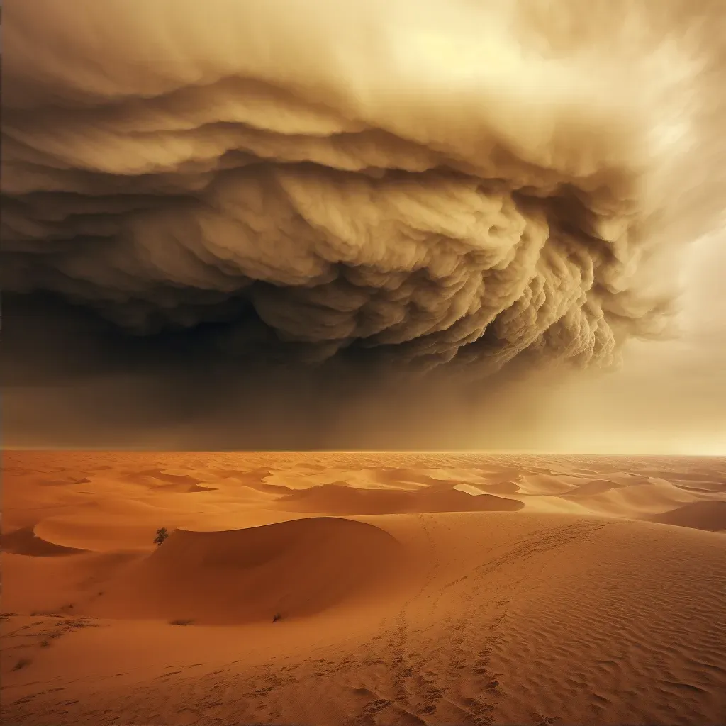 Desert Sandstorm Fury