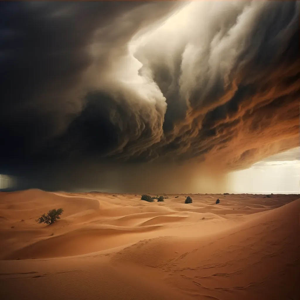 Sand storm desert - Image 3