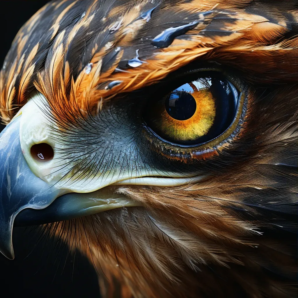 Bird of prey eye - Image 3