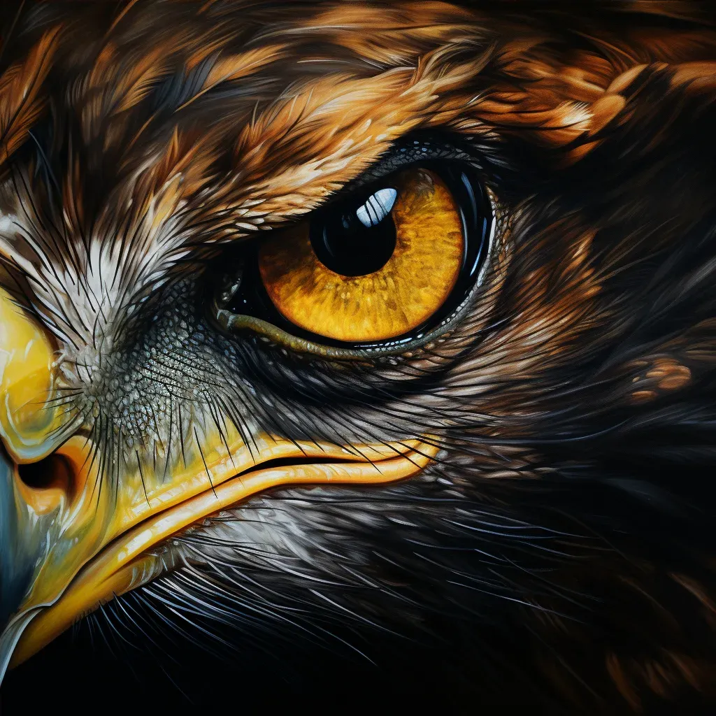 Bird of prey eye - Image 4