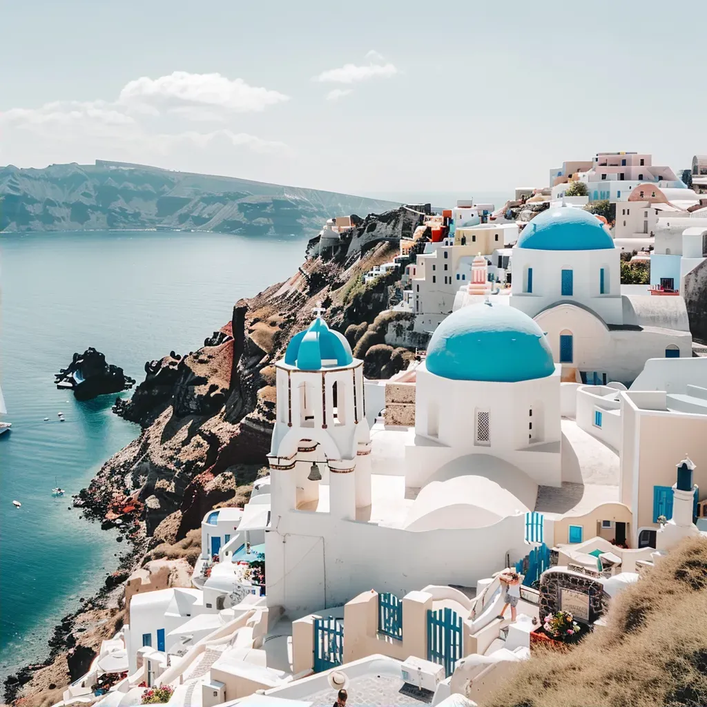 Santorini Clifftop Charm