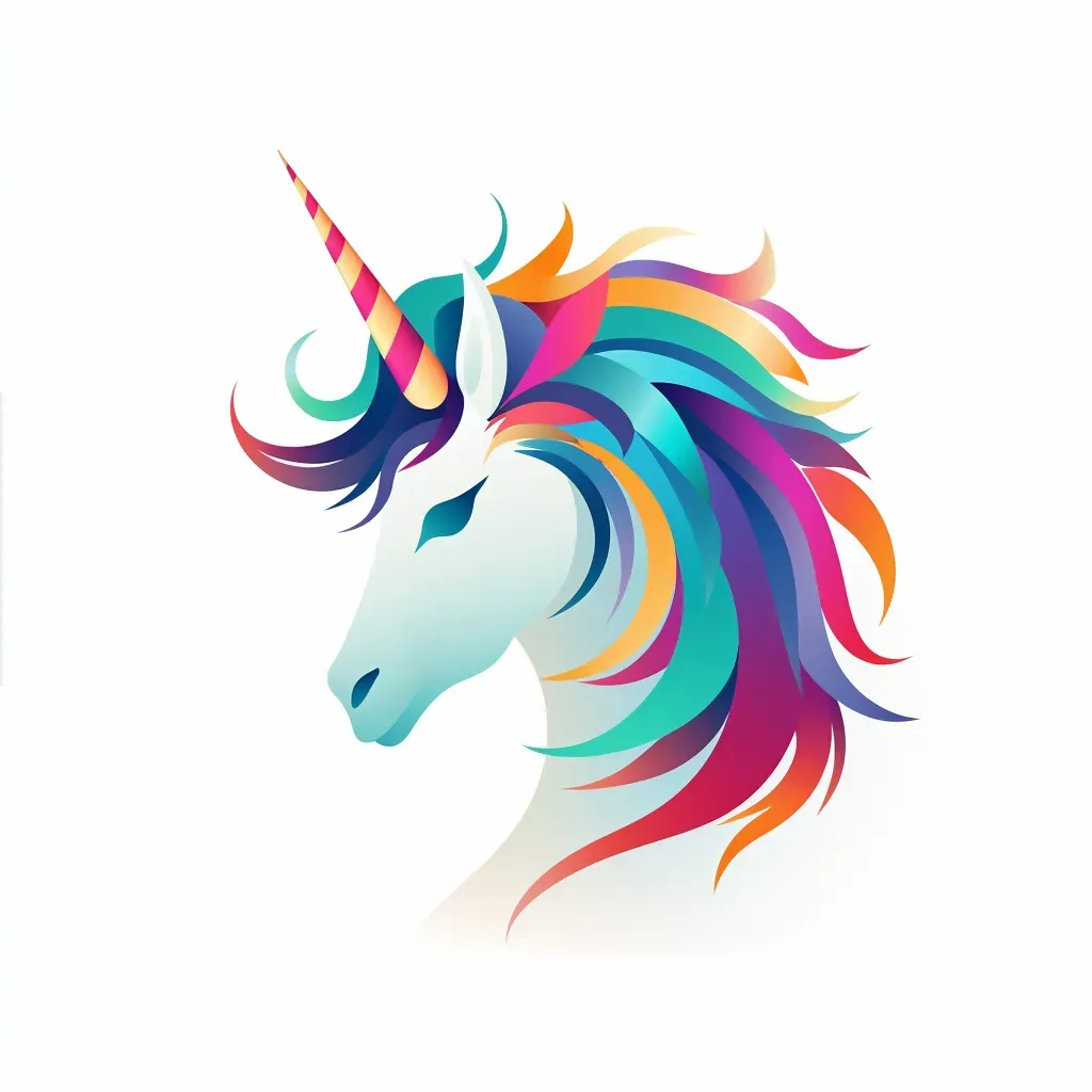 Whimsical Unicorn Logo - Image 2