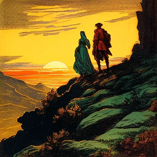 Couple Hiking to Witness Sunrise - Image 2