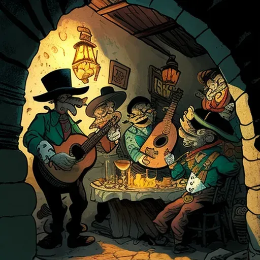 Mariachi band in Irish pub - Image 1