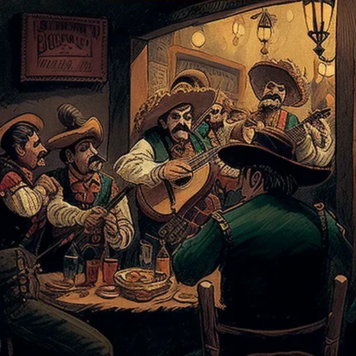 Mariachi band in Irish pub - Image 3