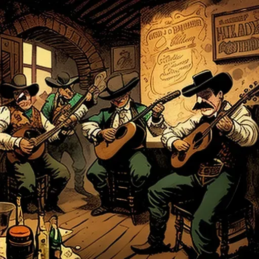 Mariachi band in Irish pub - Image 4