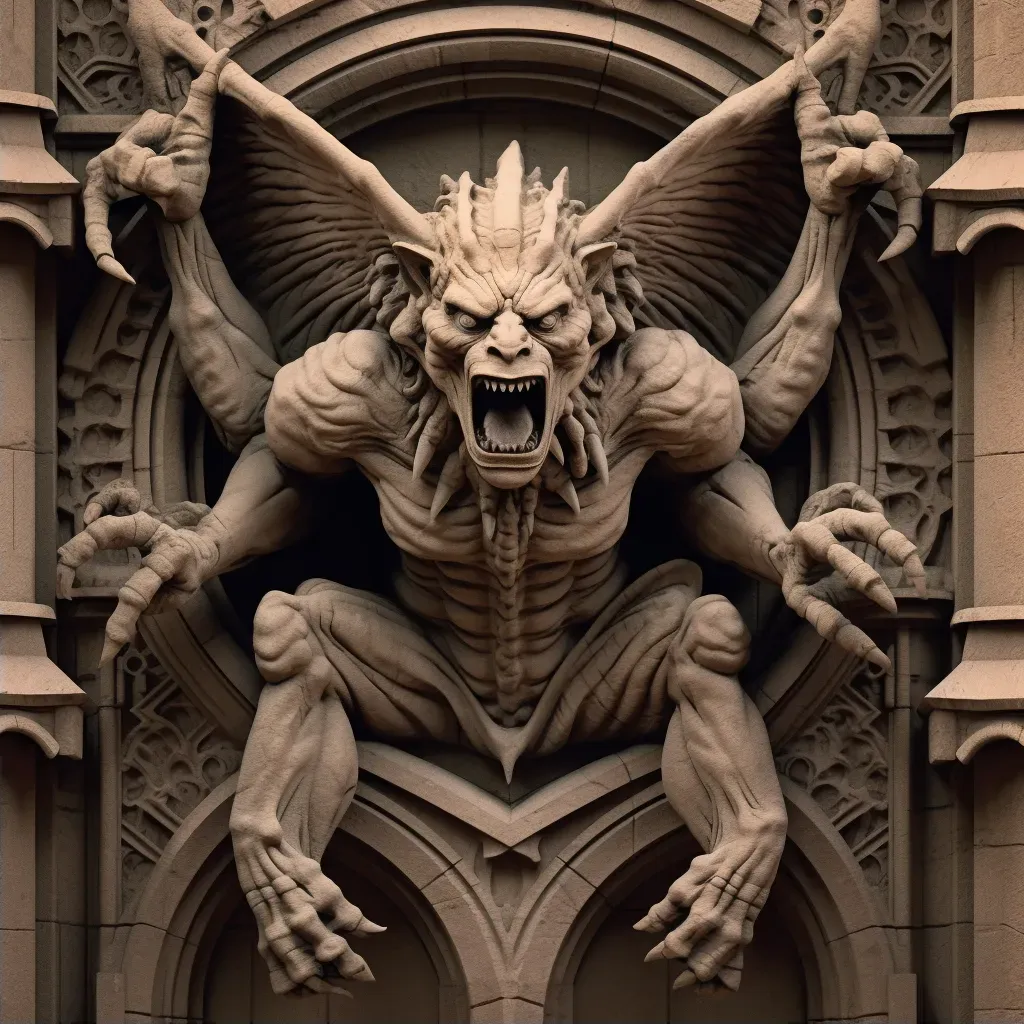 Architectural Gargoyle Guardians